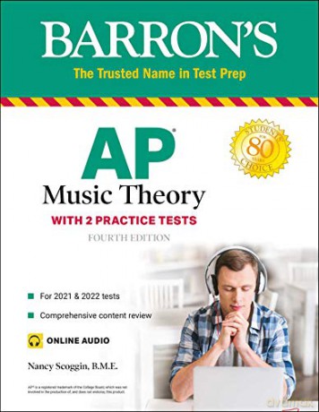 AP Music Theory: with 2 Practice Tests (Barron's Test Prep) - Nancy Fuller Scoggin B.M.E. [KSIĄŻKA]