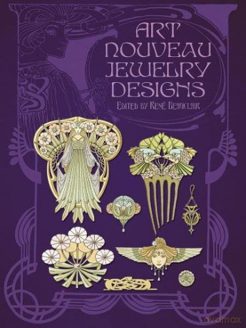 Art Nouveau Jewelry Designs (Dover Pictorial Archive) - Rene Beauclair [KSIĄŻKA]