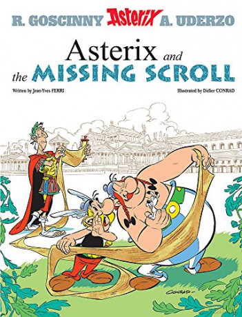 Asterix and The Missing Scroll: Album 36 - Jean-Yves Ferri [KSIĄŻKA]