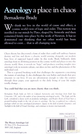 Astrology: A Place in Chaos - Bernadette Brady [KSIĄŻKA]
