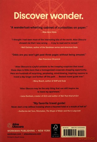 Atlas Obscura, 2nd Edition: An Explorer's Guide to the World's Hidden Wonders - Joshua Foer [KSIĄŻKA]