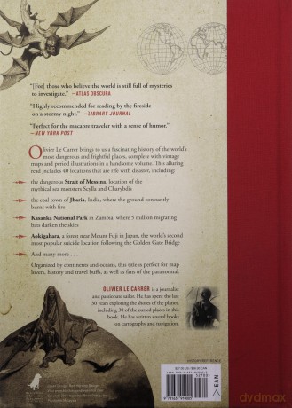 Atlas of Cursed Places: A Travel Guide to Dangerous and Frightful Destinations - Olivier Le Carrer [KSIĄŻKA]