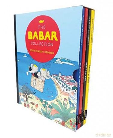 Babar Slipcase: The classic tale of an adventurous elephant that has enchanted generations of readers! - Jean De Brunhoff [KSIĄŻKA]