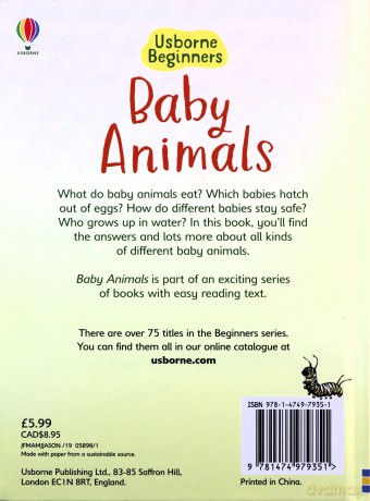 Baby Animals (Beginners): 1 - Emily Bone [KSIĄŻKA]