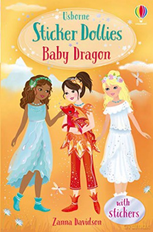 Baby Dragon (A Sticker Dolly Story): Brand new chapter book series for fans of Sticker Dolly Dressing: Sticker Dollies: 1 (Sticker Dolly Stories) - Zanna Davidson [KSIĄŻKA]