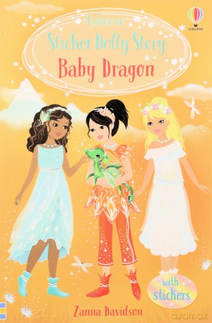 Baby Dragon (A Sticker Dolly Story): Brand new chapter book series for fans of Sticker Dolly Dressing: Sticker Dollies: 1 (Sticker Dolly Stories) - Zanna Davidson [KSIĄŻKA]