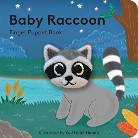 Baby Raccoon. Finger Puppet Book - Chronicle Books [KSIĄŻKA]