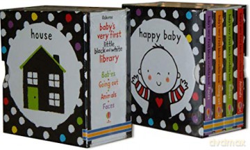 Baby's Very First Black and White Little Library (box set) (Baby's Very First Books) - Stella Baggott [KSIĄŻKA]