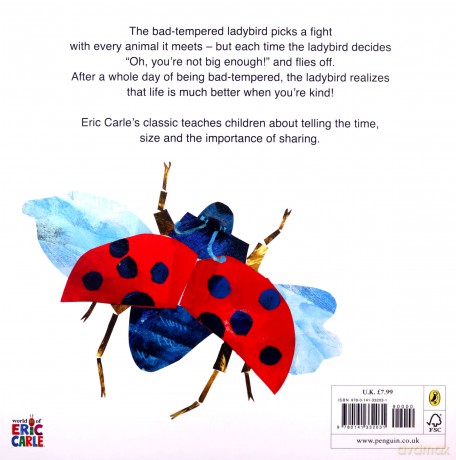 Bad-Tempered Ladybird(Chinese Edition) - Eric Carle [KSIĄŻKA]