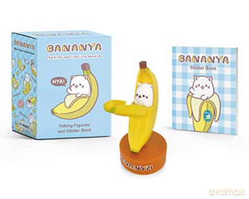 Bananya: Talking Figurine and Sticker Book (Rp Minis) [KSIĄŻKA]