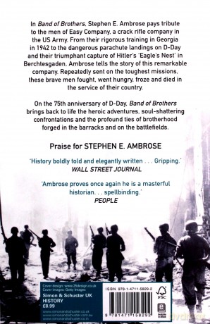 Band Of Brothers - Stephen E. Ambrose [KSIĄŻKA]