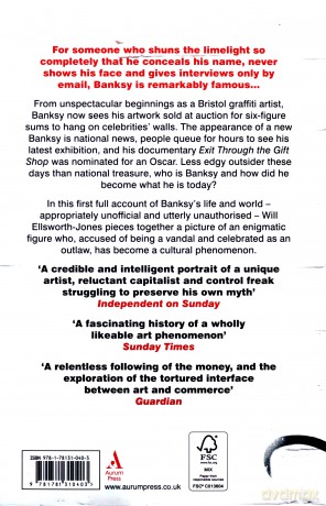 Banksy: The Man Behind the Wall - Will Ellsworth-Jones [KSIĄŻKA]