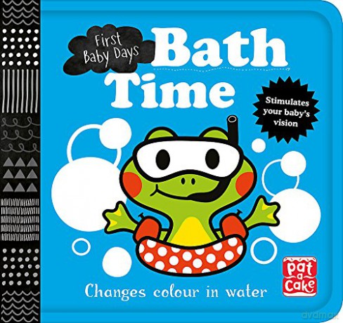 Bath Time: A book that changes colour in water (First Baby Days) [KSIĄŻKA]
