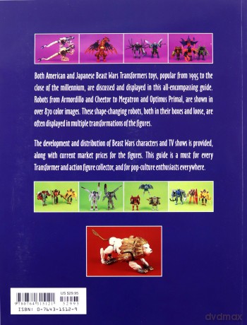 BEAST WARS TRANSFORMERS THE UNOFFICIAL: The Unofficial Guide - J. Alvarez [KSIĄŻKA]