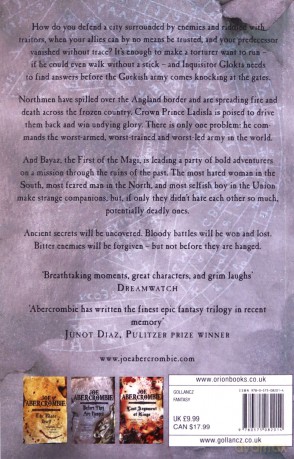 Before They Are Hanged: The First Law: Book Two: 2 - Joe Abercrombie [KSIĄŻKA]