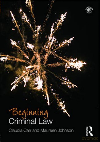 Beginning Criminal Law (Beginning the Law) - Maureen Johnson [KSIĄŻKA]