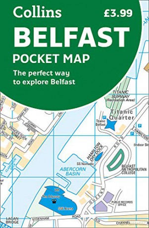Belfast Pocket Map: The perfect way to explore Belfast (Maps) [KSIĄŻKA]