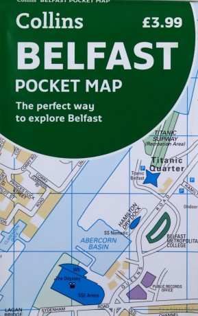 Belfast Pocket Map: The perfect way to explore Belfast (Maps) [KSIĄŻKA]