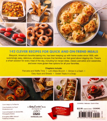 Betty Crocker Bisquick Quick to the Table: Easy Recipes for Food You Want to Eat - Betty Crocker Betty Crocker [KSIĄŻKA]
