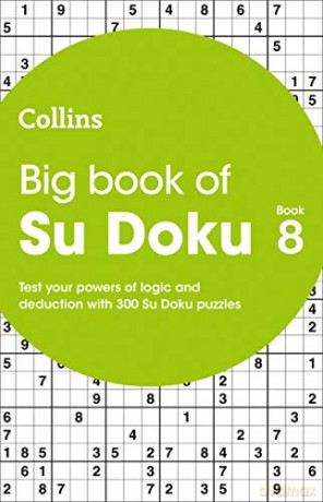 Big Book of Su Doku 8: 300 Su Doku puzzles (Collins Su Doku) [KSIĄŻKA]
