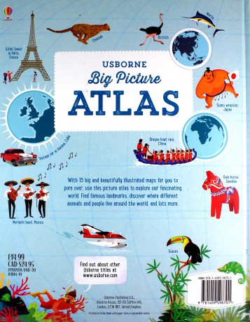 Big Picture Atlas (Atlases): 1 - Emily Bone [KSIĄŻKA]