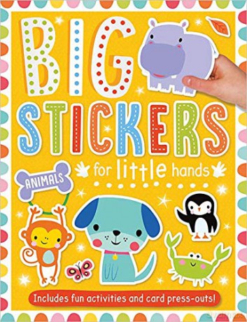 Big Stickers for Little Hands Animals [KSIĄŻKA]