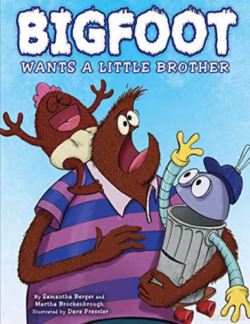 Bigfoot Wants a Little Brother - Martha Brockenbrough [KSIĄŻKA]