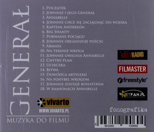 Generał soundtrack (Marcin Pukaluk) [CD]