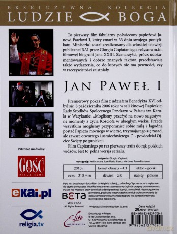 Jan Paweł I - Uśmiech Boga (Ludzie Boga) (booklet) [DVD]