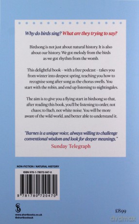 Birdwatching With Your Eyes Closed: An Introduction to Bird Song: And Introduction to Bird Song - Simon Barnes [KSIĄŻKA]