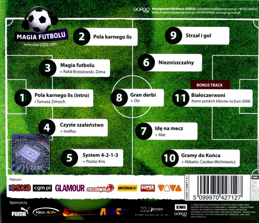 Liber: Magia Futbolu [CD]