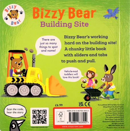 Bizzy Bear: Building Site - Benji Davies [KSIĄŻKA]