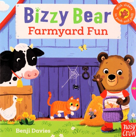 Bizzy Bear: Farmyard Fun - Benji Davies [KSIĄŻKA]