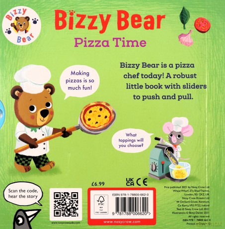 Bizzy Bear: Pizza Time - Benji Davies [KSIĄŻKA]