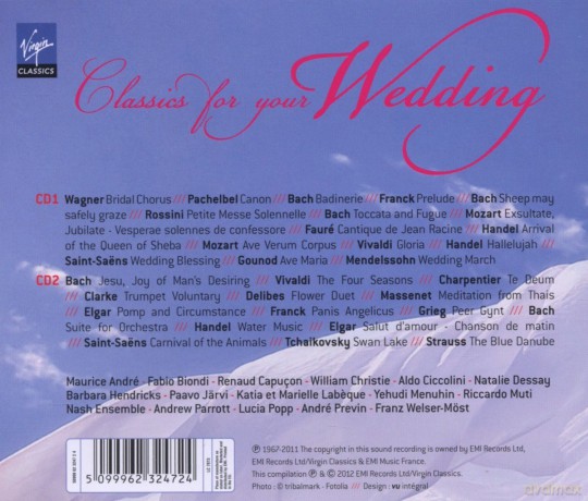 Classics For Your Wedding [2CD]