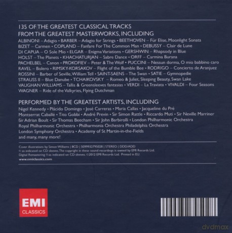 The Classic Experience - 135 Of The Greatest Classical Tracks [8CD]