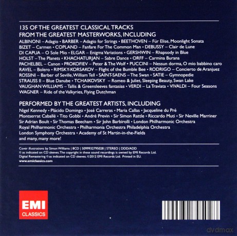 The Classic Experience - 135 Of The Greatest Classical Tracks [8CD]
