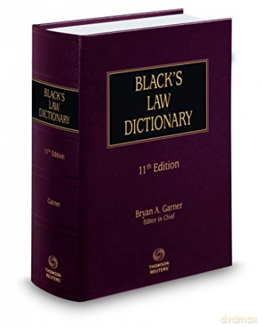 Black's Law Dictionary 11th Edition, Hardcover - Brian Barner [KSIĄŻKA]