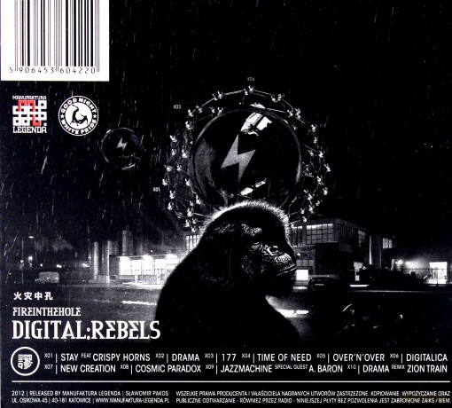 Fireinthehole: Digital Rebels [CD]