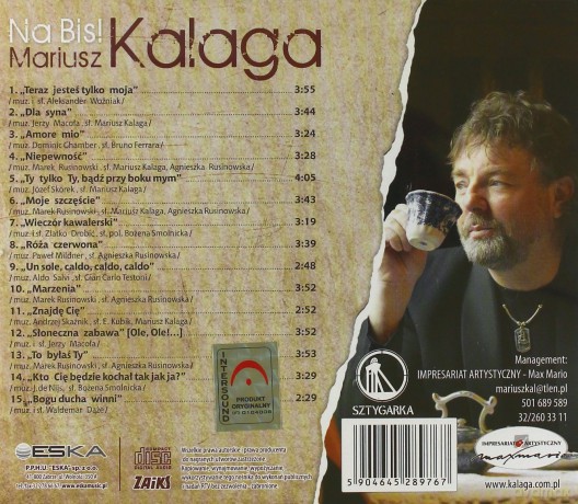 Mariusz Kalaga: Na Bis! [CD]