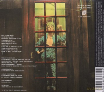 David Bowie: The Rise And Fall Of Ziggy Stardust And The Spiders From Mars (40TH Anniv.) (ecopack) [CD]