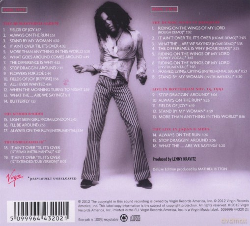 Lenny Kravitz: Mama Said (20TH Anniversary Edition) [2CD]