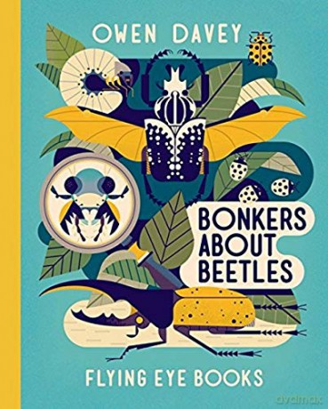 Bonkers About Beetles: 4 (Owen Davey Animal Series) - Owen Davey [KSIĄŻKA]