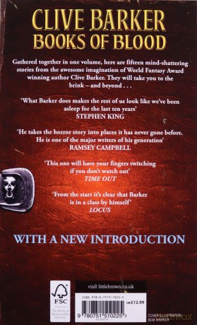 Books of Blood Omnibus, 3 Volumes - Clive Barker [KSIĄŻKA]