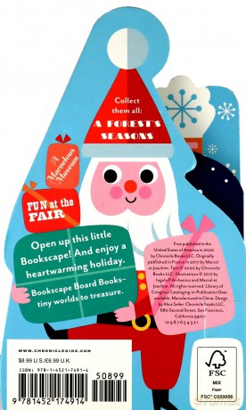 Bookscape Board Books: Christmas Cheer - Ingela P. Arrhenius [KSIĄŻKA]