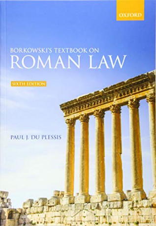 Borkowski's Textbook on Roman Law - Paul J. du Plessis [KSIĄŻKA]