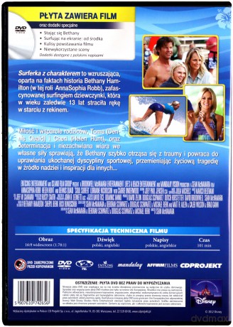 Surferka z charakterem (Disney) [DVD]