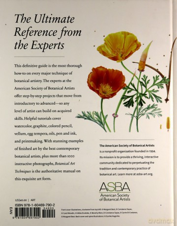 Botanical Art Techniques: A Comprehensive Guide to Watercolor, Graphite, Colored Pencil, Vellum, Pen and Ink, Egg Tempera, Oils, Printmaking, and More - Botanical, of, Society, American Artists [KSIĄŻKA]