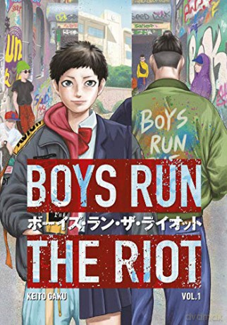 Boys Run the Riot 1 - Keito Gaku [KSIĄŻKA]