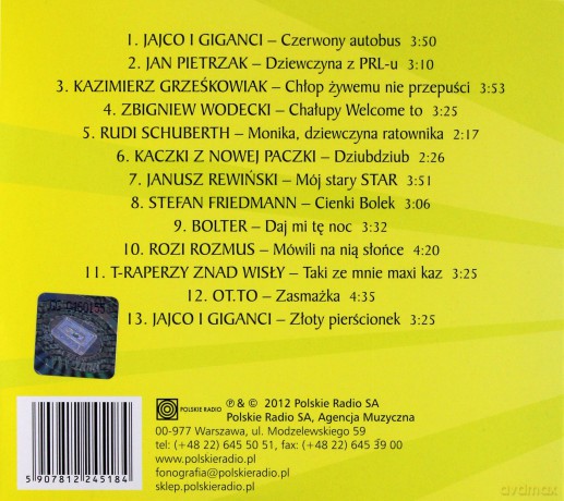 Piosenki z jajem (ecopack) [CD]